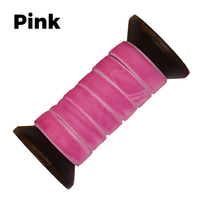 Pink Velvet Shoelace Pink Velvet Shoelace