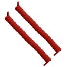 Curly Elastic No Tie Shoelace Red