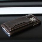 Samsung Galaxy S6 - Badboy Brown Leather Cover Case Back Phone