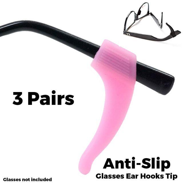 Glasses Ear Hooks - Hot Pink