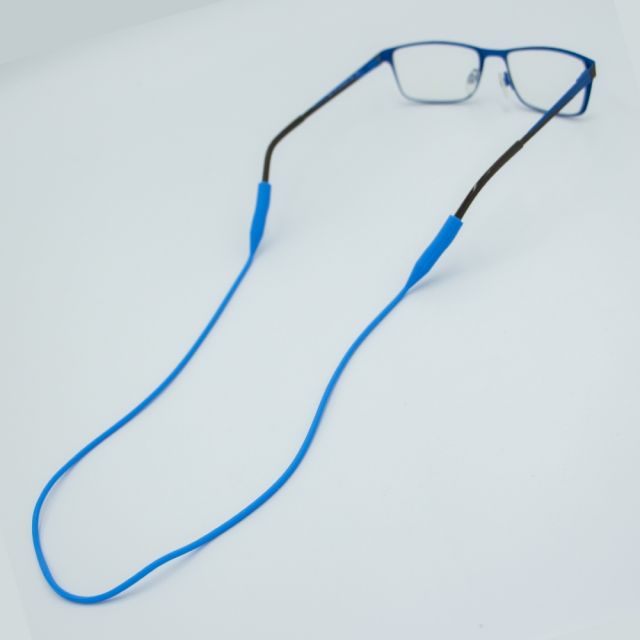 Silicone Glasses Strap Chain Lanyard - Blue 