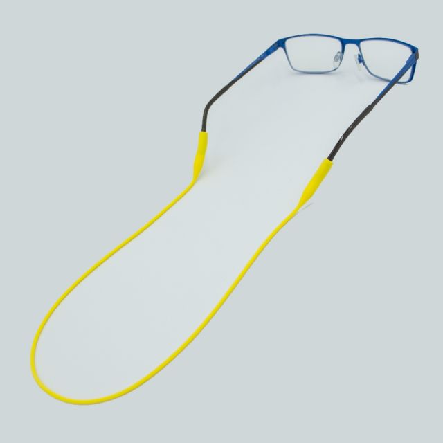 Silicone Glasses Strap Chain Lanyard - Yellow
