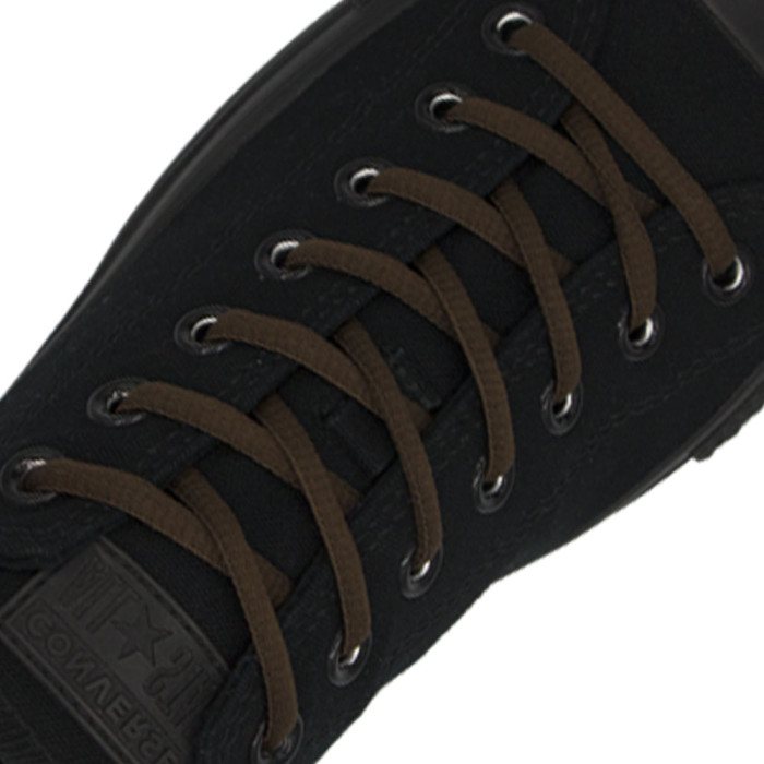 Oval Diameter Ø4mm | Brown | Sports Shoelace