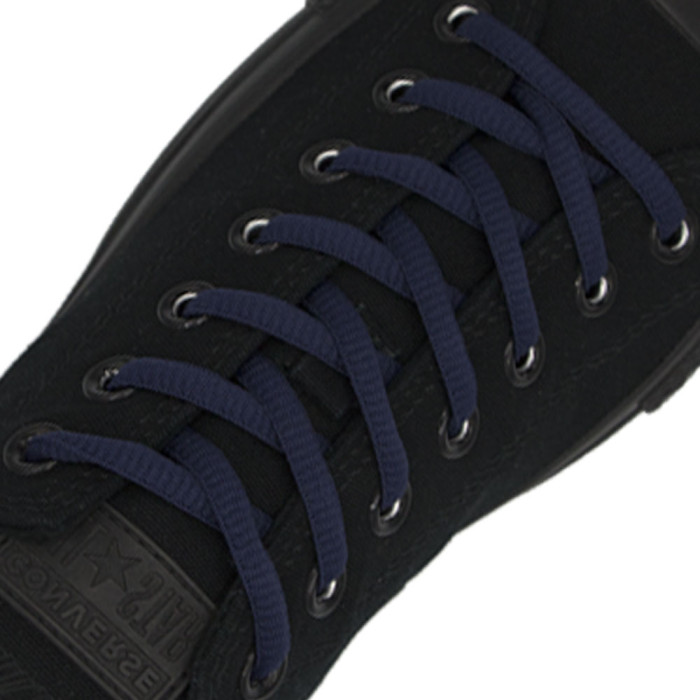 Oval Diameter Ø4mm | Navy Blue | Sports Shoelace Oval Diameter Ø4mm | Navy Blue | Sports Shoelace