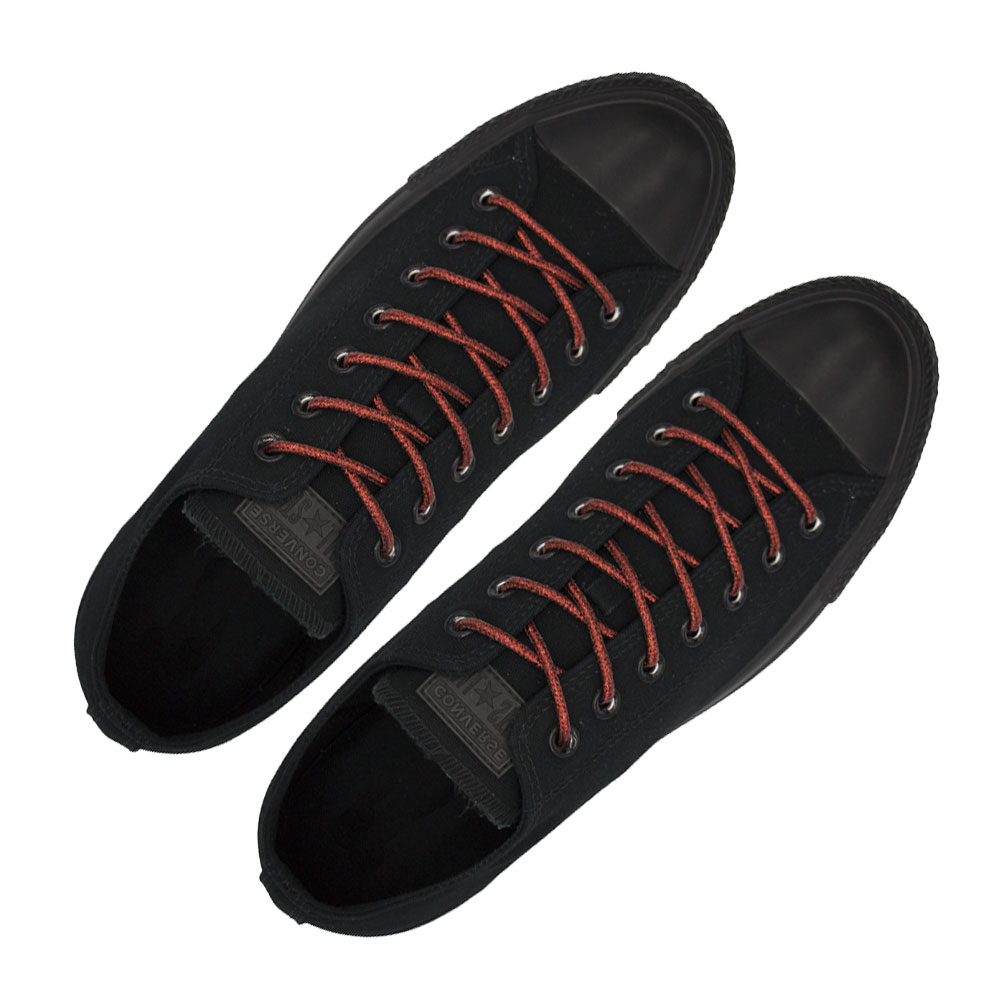 Glitter Shoelace - Red 50cm Length 4mm Round