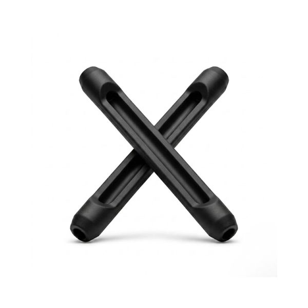 Soft silicone ear tubes for glasses arms