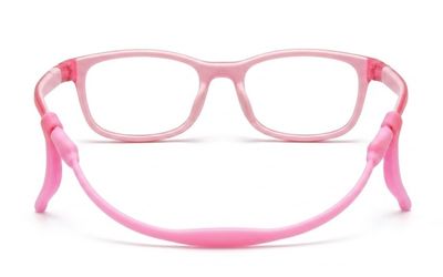 Shop Pink kids glasses lanyard with ear hooks attached to eyewear Pink kids glasses lanyard with ear hooks attached to eyewear — oFashion
